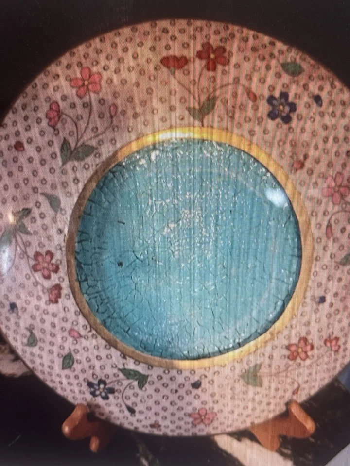 Placa de época japonesa cloisonne Edi Foto 3 de 4