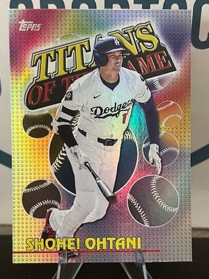2026 Topps Series 1 Titans of the Game $1EA (Pick Your Card)
