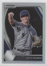 2021 Panini Prizm Draft Picks Silver Prizm Seth Shuman #PDP208 1u6