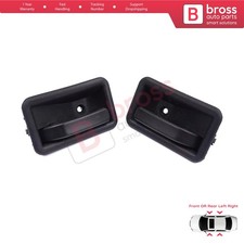 Left Right Interior Door Handle Black for Renault 19 Phase 2 1992-2000 Clio MK1
