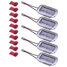 5 PCS Refrigerator LED Light Module for Whirlpool Kitchenaid W10607479.