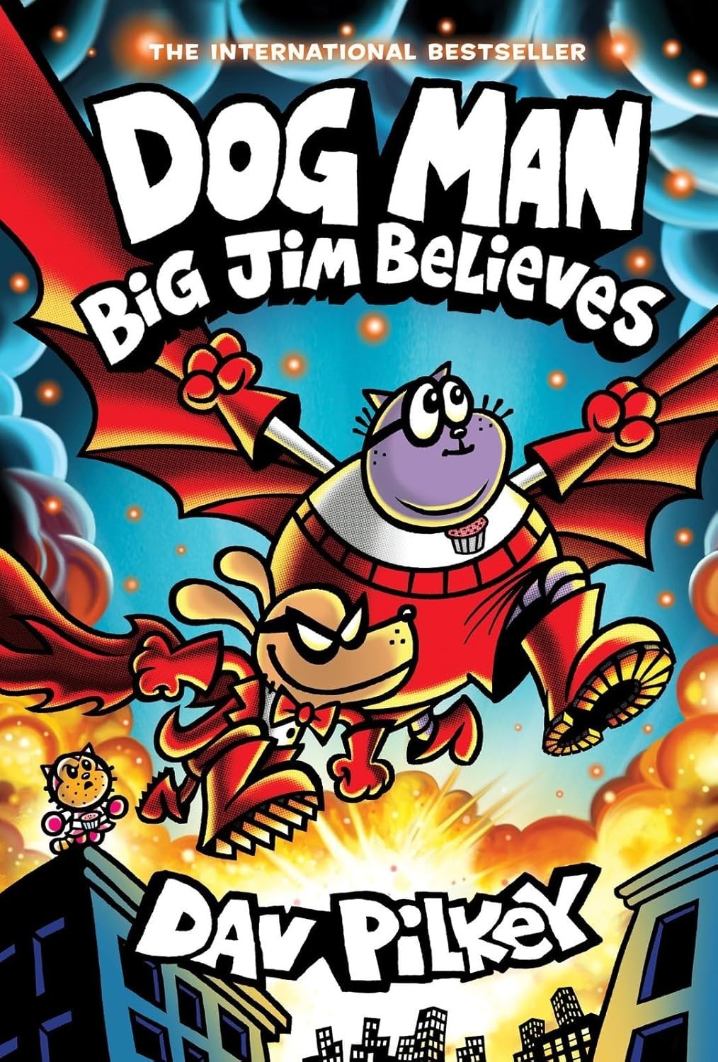 Dog Man 14: Big Jim Believes by Dav Pilkey (the latest laugh-out-loud) Hardcover