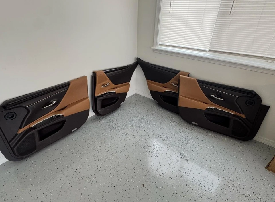 2019-2024 LEXUS ES300H es350 FRONT REAR DRIVER PASSENGER INNER DOOR TRIM SKIN  - Image 4 of 4