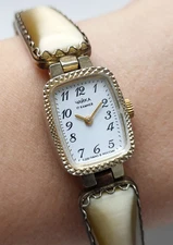 RARE Original Soviet Vintage Wrist Watch  CHAIKA Enamel Stones Women USSR Watch