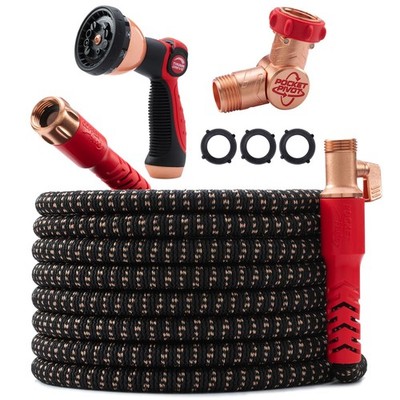 Pocket Hose Copper Head Expandable Garden Hose 100FT, With New 360° Pocket Pivot