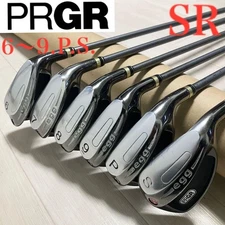 PRGR Egg II Pro Gear Iron Set 6 pcs SR Flex Carbon Shafts