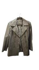 Women  s Vintage Leather Jacket by Jacqueline Ferrar Black Size Medium Excellent