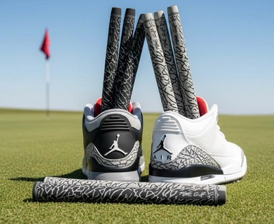#ad Air Jordan Golf Grips Elephant Print Midsize Tour Soft Velvet by Flight Golf $14.99