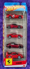 Hot Wheels Ferrari 5 Pack