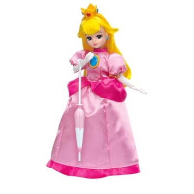 NEW IN BOX Princess Peach Licca Chan Doll Super Mario Takara Tomy