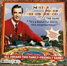 Mister Rogers Neighborhood Family Board Game Brand New Sealed Complete