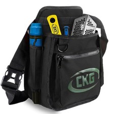 CKG Metal Detecting Finds Bag Waist Digger Pouch Tools Black