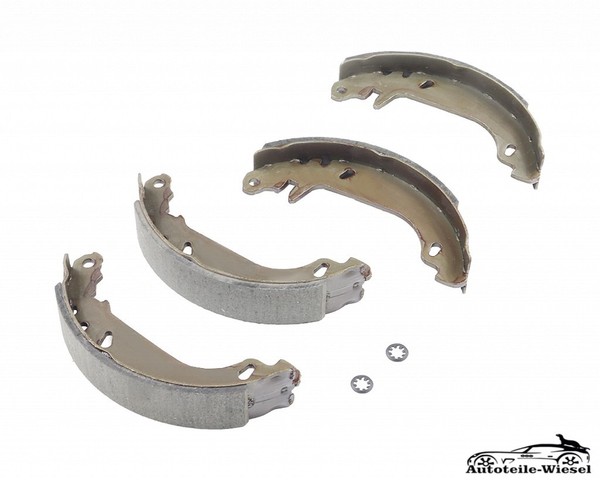 Bremsbacken Hinten FüR Peugeot 306 Cabrio Citroen ZX Break Xsara Coupe 91-05-image