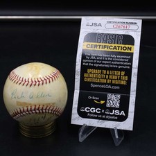 Rich Dick Allen Signed Spalding Baseball Auto Autograph JSA COA ZJ22488