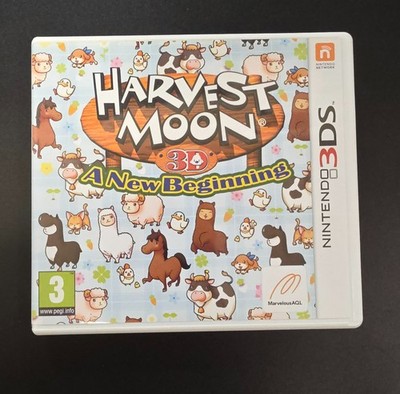 (Pa2) Harvest Moon 3D: A New Beginning - Nintendo 3DS Spiel