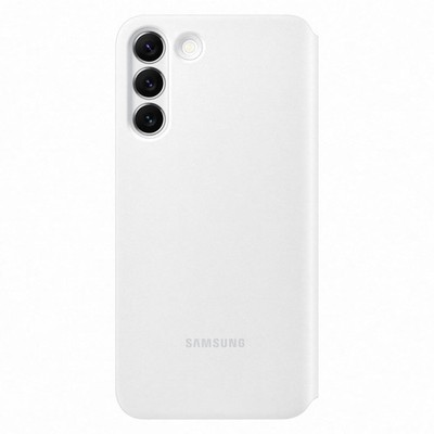 Samsung Official S22+ Smart Clear View Cover Weiß