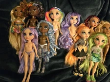 Lot Of 10 Rainbow High Dolls