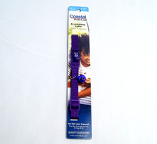 Coastal Safe Cat Breakaway Collar Purple Adjustable 8 12" for Cats 8 lbs NEW