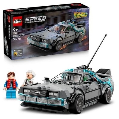LEGO Speed Champions 77256 Zeitmaschine Delorean aus Zurück in die Zukunft Neu