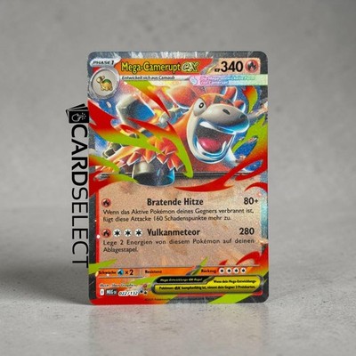Pokemon Karten | MEG 022/132 | Mega Camerupt EX | Holo | Double Rare | NM