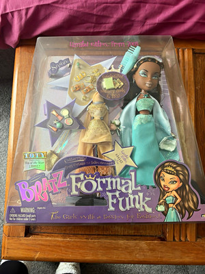 MGA Bratz Formal Funk SASHA Puppe 2003 - Prom Edition - Brandneu in Box Neu im Karton versiegelt