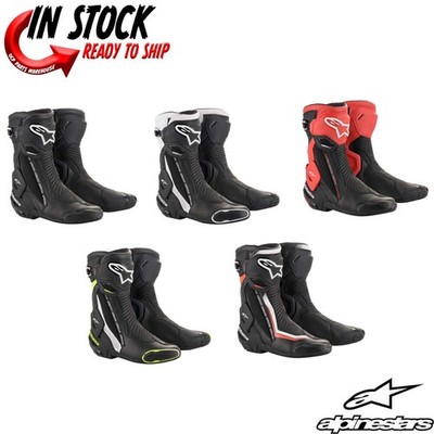NEW! ALPINESTARS SMX PLUS V2 VENTED MOTORCYCLE BOOTS - PICK SIZE & COLOR