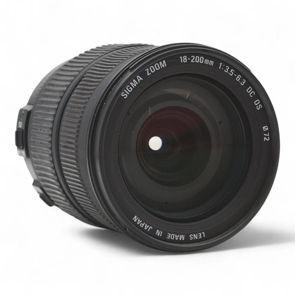 Lens Zoom Sigma 18-200mm Dc OS 3.5-6.3 18-200 MM - Sigma Sa SD10 SD15 - Image 3 of 4