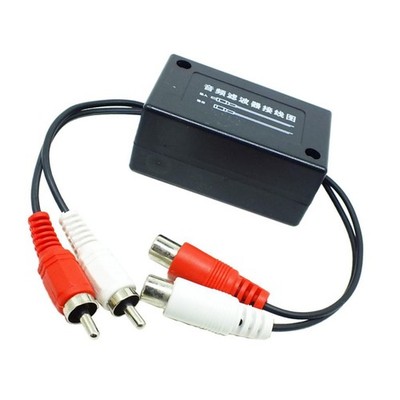 Auto 2 Cinch-Verstärker Audio Noise Filter Ground Loop Isolator