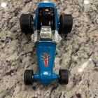 Vintage Tonka Pressed Steel 1970's Blue WHEELER DEALER Wheelie Dragster car toy