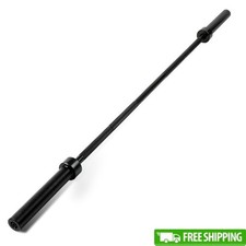 Olympic Barbell 600lb Capacity Stainless Steel Powerlifting Weight Bar New