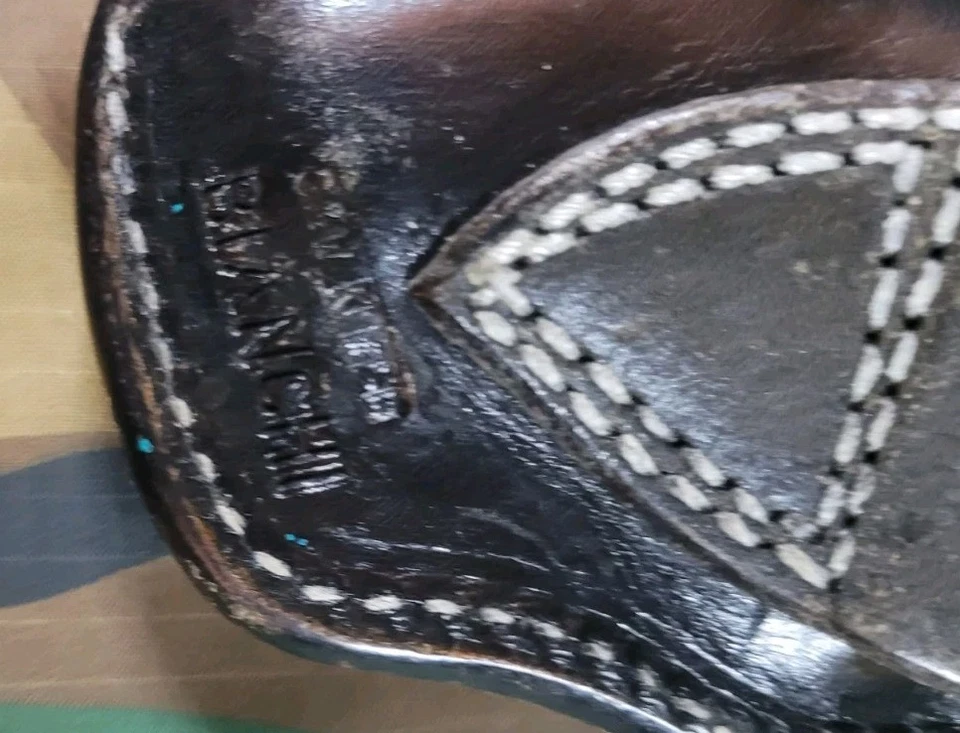 Bianchi Colt Cobra Right-hand Owb Black Leather Holster With Thumb Snap - Image 3 of 4