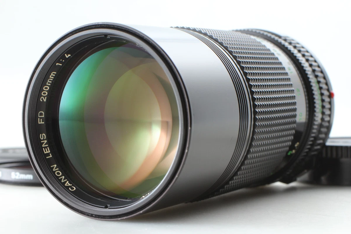 Canon FD 200mm f/4 レンズ Canon FD 200mm F/4 S.S.C. | LENS-DB.COM