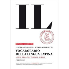 Dizionario Latino Italiano IL Vocabolario Copertina Morbida Lingua Latina