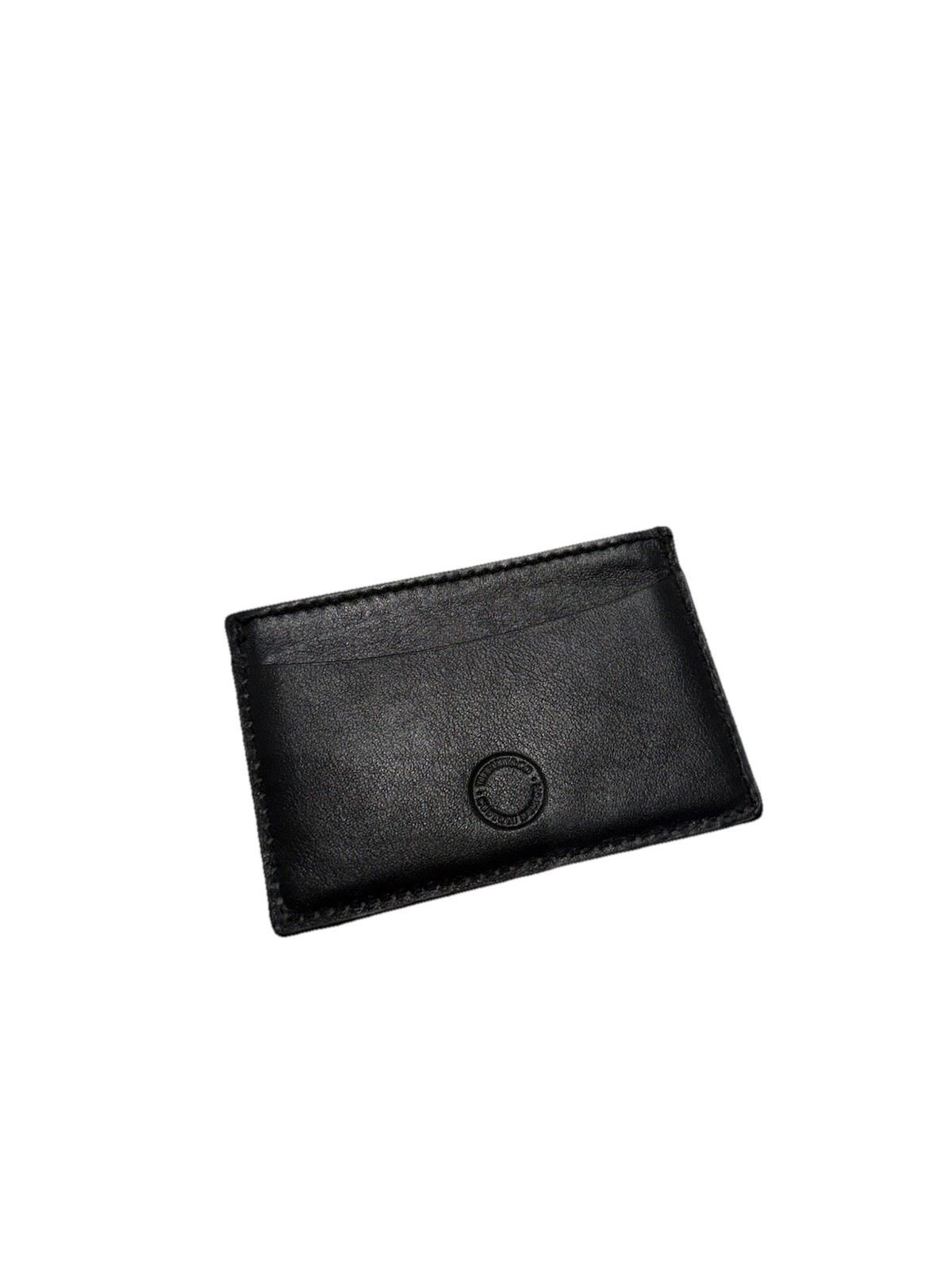 Card Holder Wallet Tiffany & Co Small Authentic Black Leather-image