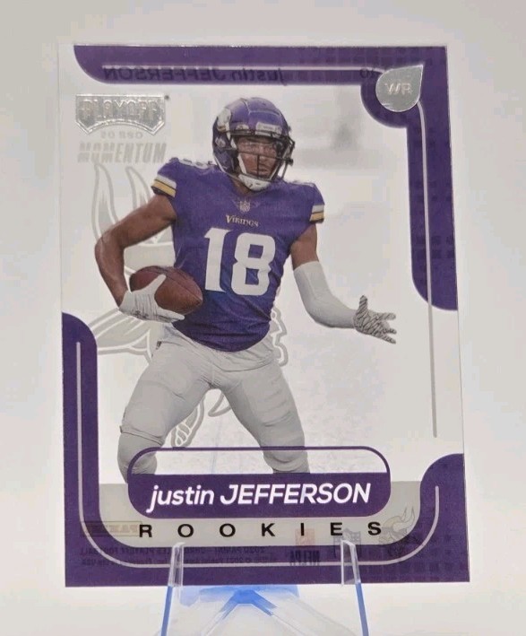 2020 Panini Chronicles - Playoff Momentum Rookies Justin Jefferson #M-10 (RC)