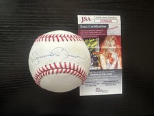 Mariano Rivera AUTOGRAPHED signed MLB Baseball Yankees JSA Certification