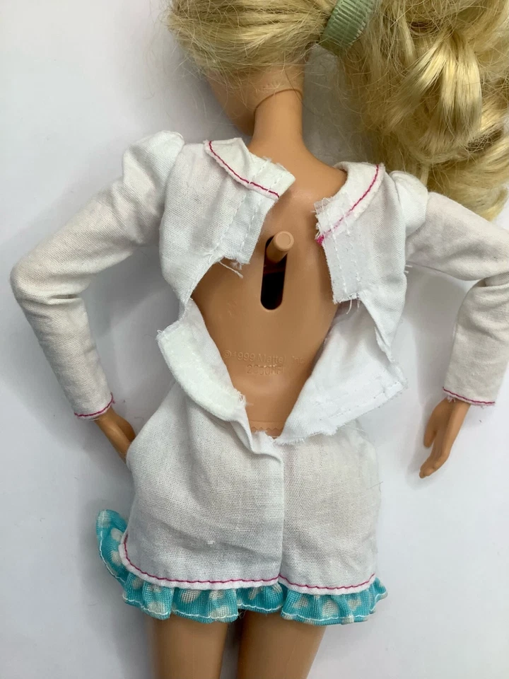 De Colección Mattel Dr. Barbie 1999 Pediatra Cuna Brazos Mover + 2 Niños ¡LOTE DE MUÑECAS! Foto 4 de 4