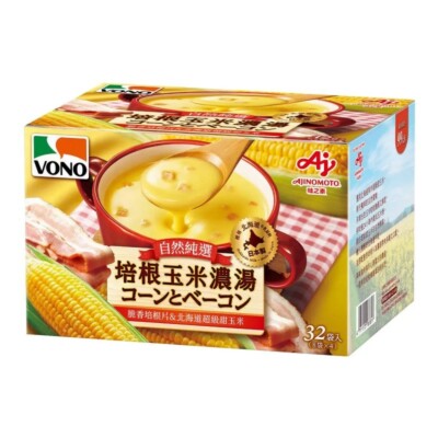 [VONO] Bacon & Corn Soup 19.4 g X 32/ Pack 培根玉米濃湯
