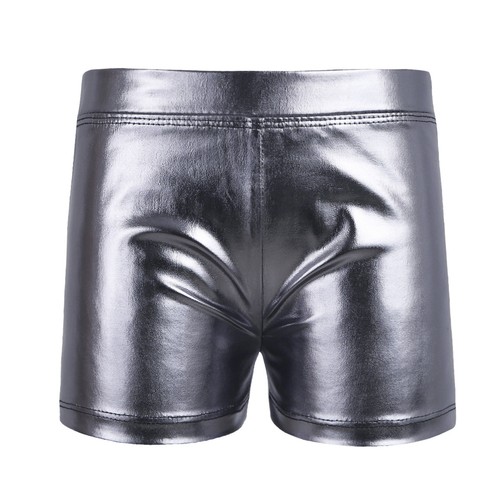 Kinder Mädchen Tanzshorts metallic glänzend Gymnastik Turnhose Hot Pants Tanzkleidung - Bild 17 von 70