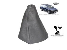 Schaltmanschette Schaltsack Fur Volvo XC70 2002-2007 Leder Grau