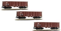 Arnold HN6414 Set Drei Eaos Fs Wagen Mit MetallabfäLlen, MaßStab N 1/160