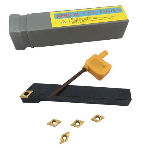 SDJCR1212H07 + DCMT070204 10x100 mm Drehmaschine Außendrehwerkzeughalter - Bild 8 von 8