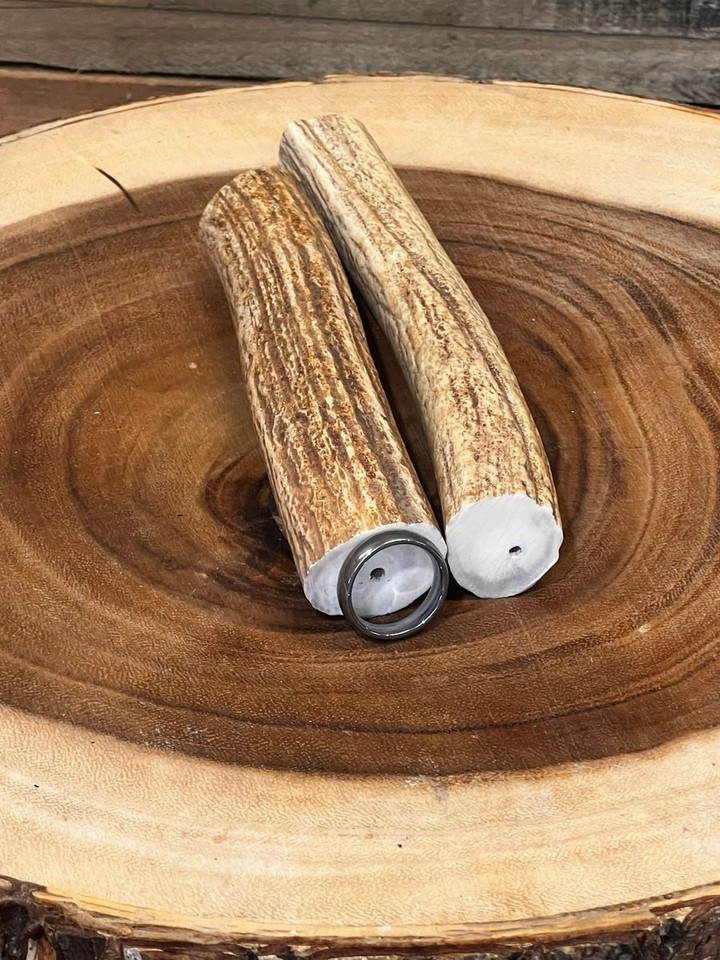 Deer Antler Knife Handle or PenTurning Blank, SOLID BONE Choose Size eBay