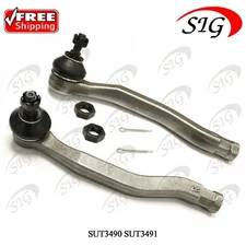 Left & Right Outer Tie Rod Ends for Honda Accord 1998-2002 2Pc