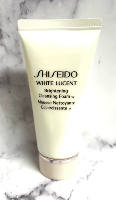 Shiseido WHITE LUCENT Brightening Cleansing Foam - 1.8oz. Tube