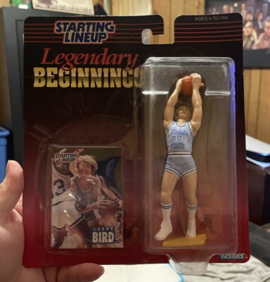 Starting Line Up Legendary Beginnings NBA Larry Bird Indiana State #33 By Kenner