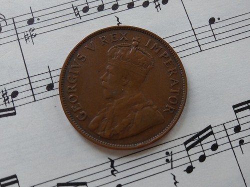 SOUTH AFRICA 1 penny 1932 KM14.3 Br GV ABOVE AVERAGE minted 260,000 RARE DATE ! - Picture 2 of 2