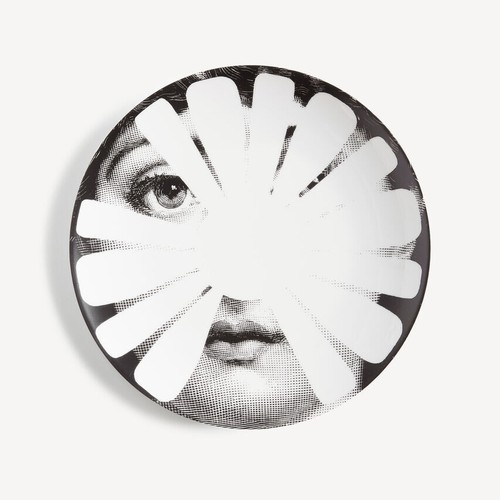 Fornasetti Wall Plate PTV037X Tema E Variazioni No 37 Lina Authentic - Picture 1 of 4