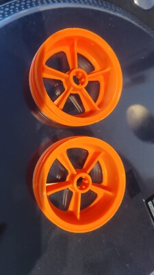 Jantes Avant Losi Jrx2 – Vintage Rayons Orange A-7000 – 100% Neuves