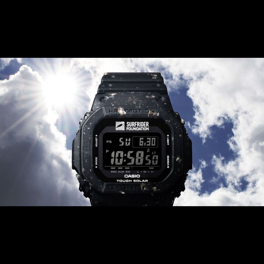 Casio G-SHOCK x Surfrider Foundation G-5600SRF-1 Tough Solar Casio G-SHOCK x Surfrider Foundation G-5600SRF-1 Tough Solar